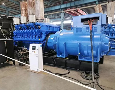 UED官网1800KW/10.5Kv高压发电机应用于某工厂项目