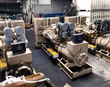 东南亚某金矿项目（康明斯配UED官网10台1000KW发电机）