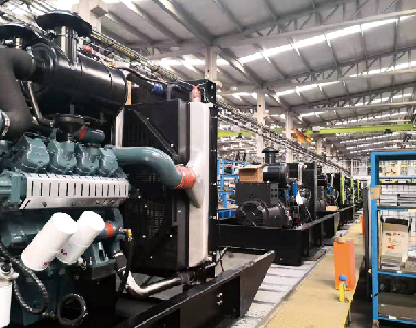 UED官网发电机批量出口中东市场